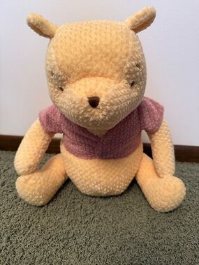 Vintage Disney Winnie the Pooh Chenille Plush